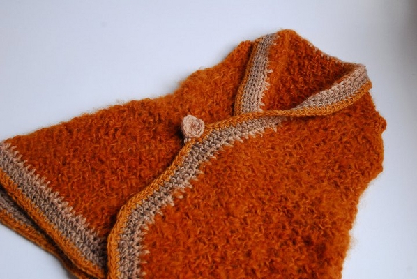 Vestido eco-rombo tejido y bordado a mano, teñido con tintes naturales, de 0 a 12 años (a pedido).